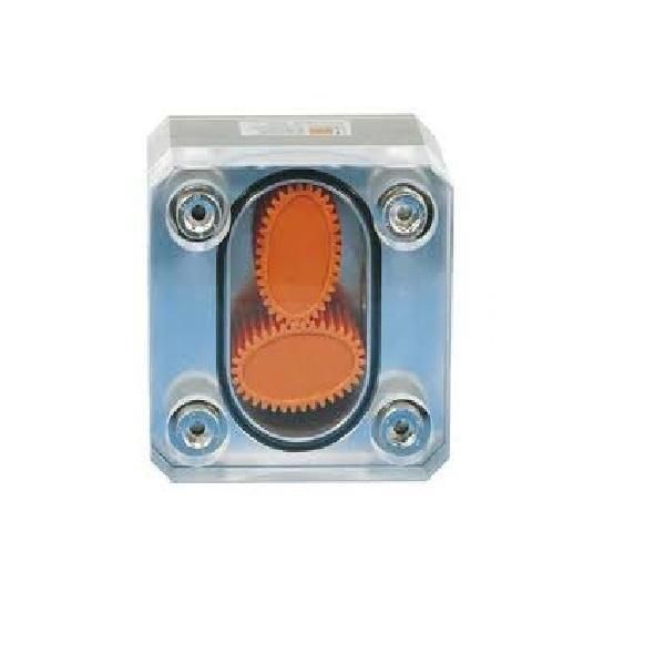 Oval Gear Flowmeter. Range by 10…800 mm2/s. Connection, G ¾ “ NPT. Accuracy +-2,5% FS. Frequency ran