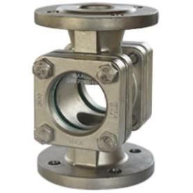 Indicador de flujo con conexión de brida-DAT