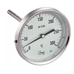 Bimetallic Thermometers, Dual scale °C/°F, 0 a 300 °C, 1/2 NPT