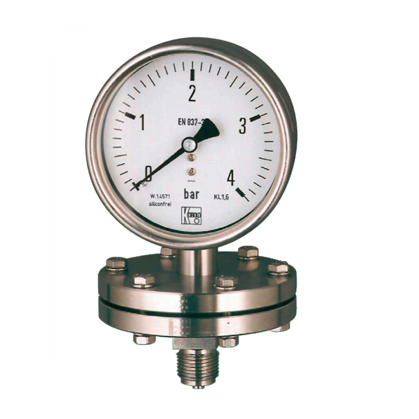 Diaphragm-Pressure Gauges MAN-PF26, -1-+1.5Bar