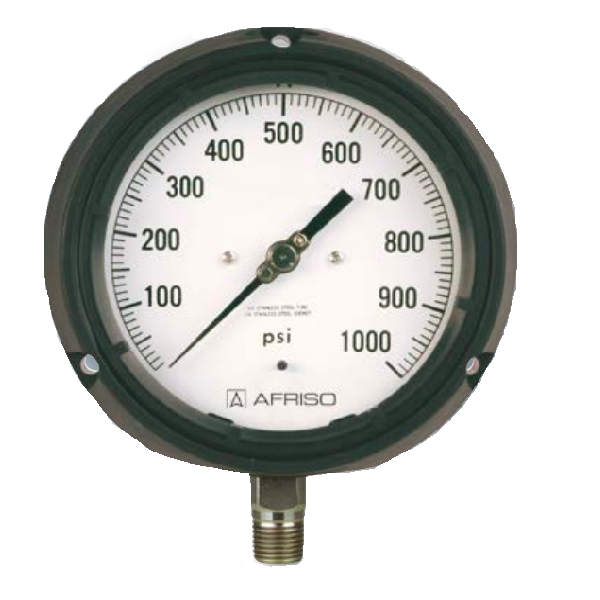 MANOMETRO TIPO FENOLICO CON GLICERINA