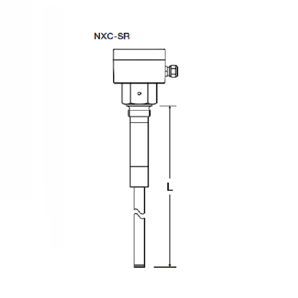 Capacitance Level Switch Model NXC, 1" NPT, 265 mm